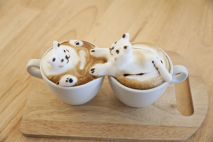 Latte art 3D