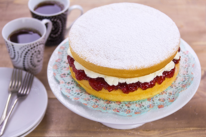 Torta Victoria Sponge cake e afternoon tea
